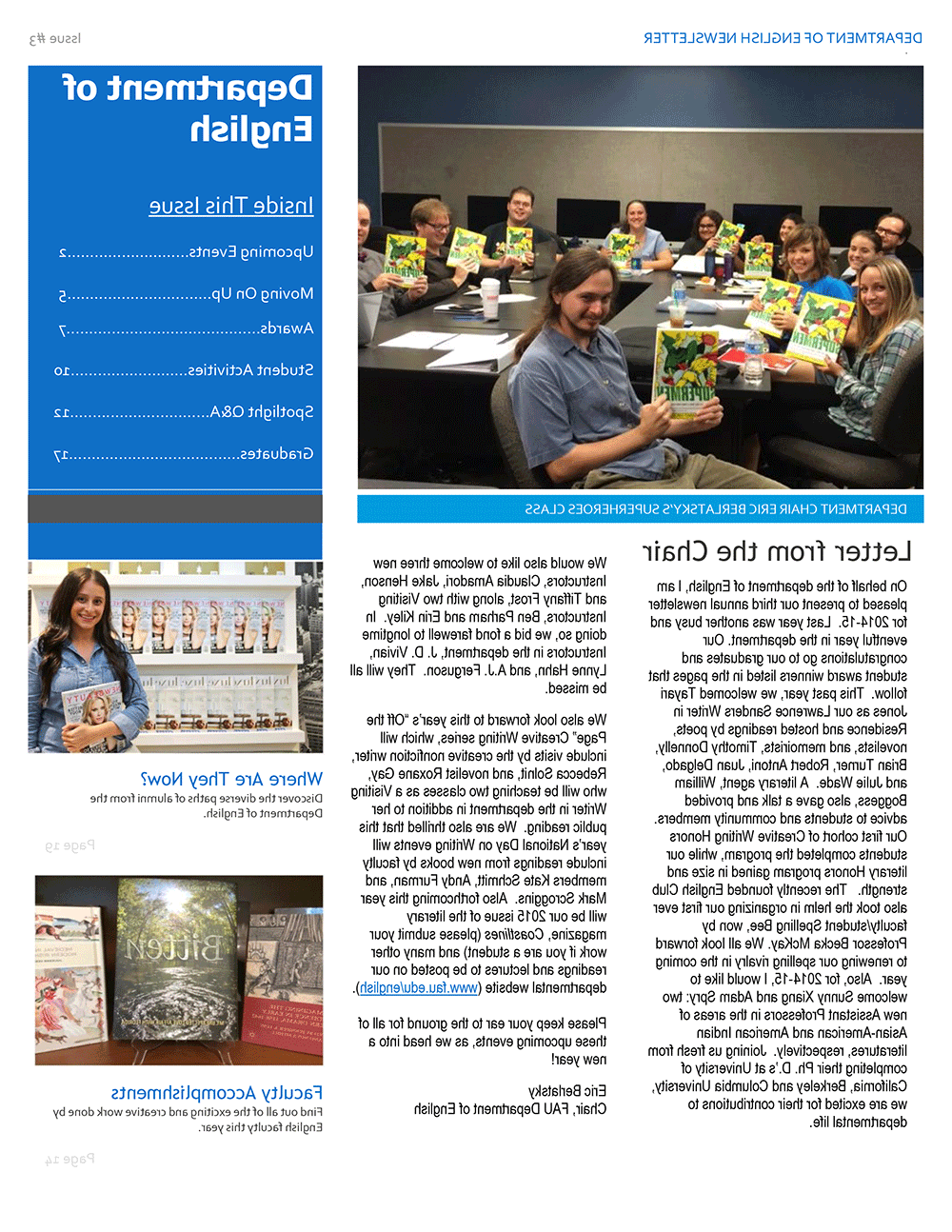 2014 English Newsletter