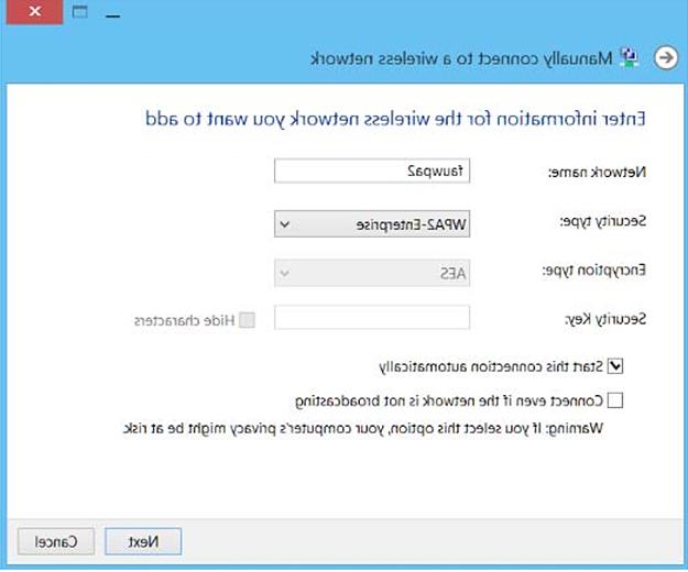 FAUWP2 Wireless Windows Step 4